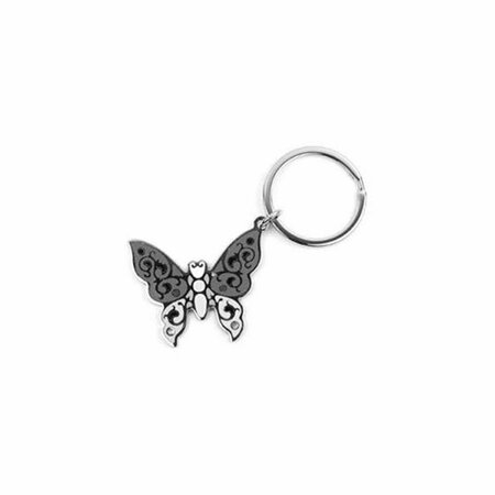 GB GIFTS Metal Enamel Butterfly Shaped Key Rings GB3253184